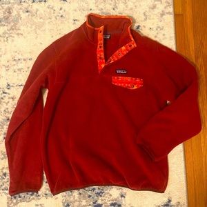 Patagonia Women's Lightweight Synchilla Snap-T Fleece Pullover Magenta Size M